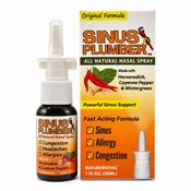 sinus plumber pepper nasal spray cayenne capsicum nasal spray