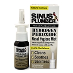 sinus plumber hydrogen peroxide nasal spray h2o2