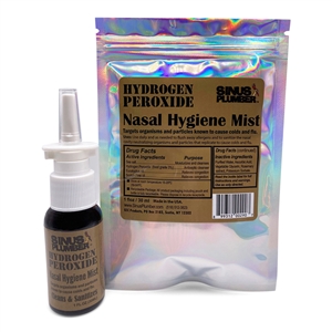 Sinus Plumber H2O2 Nasal Spray