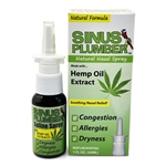 sinus plumber hemp oil nasal spray moisturizing saline
