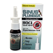 sinus plumber hypochlorous acid nasal spray hocl