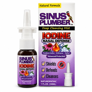 sinus plumber hydrogen peroxide nasal spray h2o2