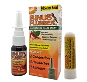 Sinus Plumber Spray Inhaler Combo
